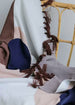 Norway Nordic Cotton Knitted Throw Fringe