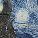 Woven Tapestry Picnic Rug Beach Blanket- Van Gogh Starry Night