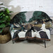 Woven Tapestry Picnic Rug Beach Blanket- Beatles walk crossing Abbey Road