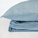 Santorini Pure French Linen Duvet Cover Quilt Cover Set - Smoke Blue