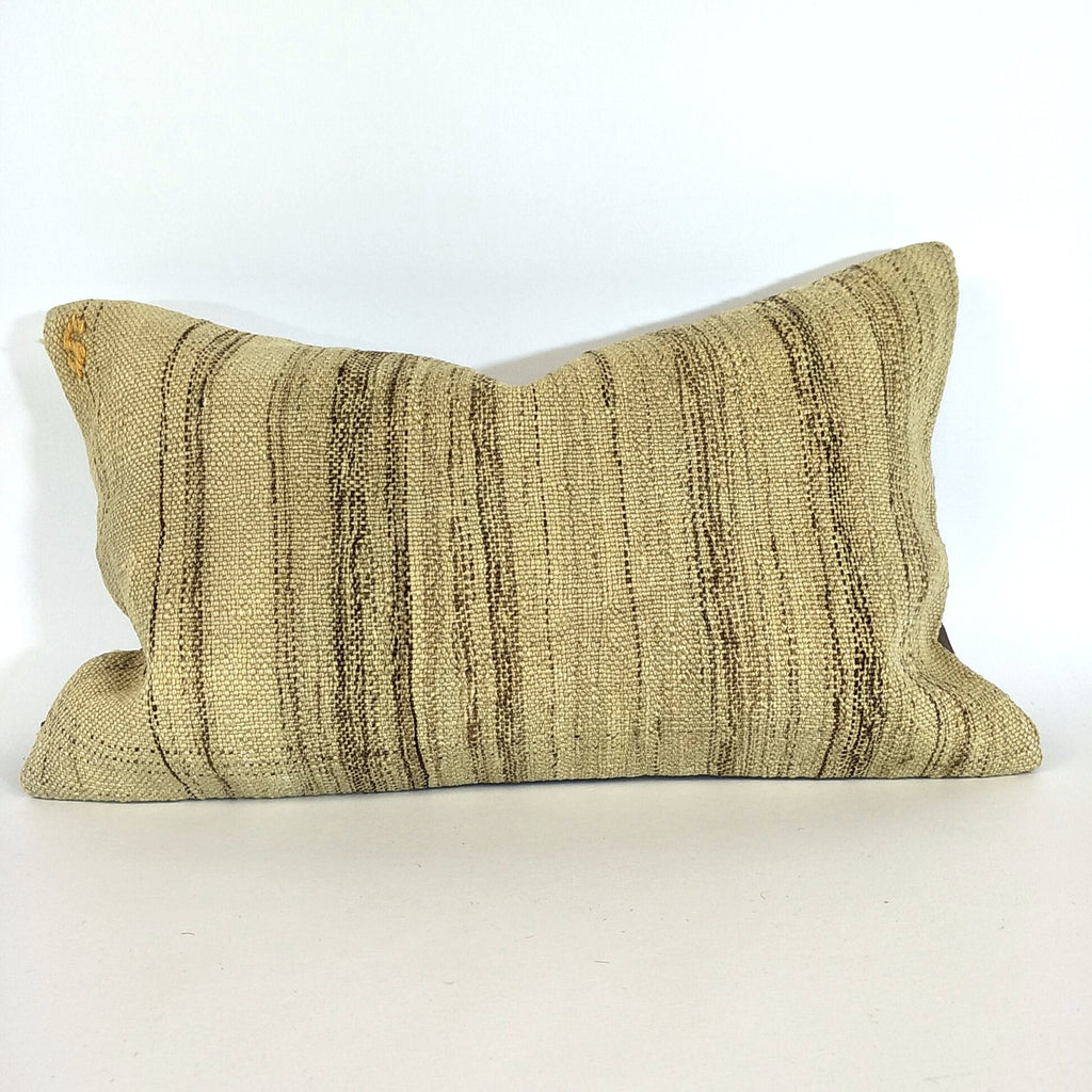 Artisan Turkish Kilim Décor Cushion- handwoven by the craftswomen of Anatolia-Z