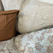 Provence Heavy Weight Pure French Linen Cushion in Two Sizes - Plush Feather Filled - Yellow Ochre