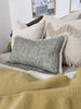 Faith Heavy Weight 100% Pure French Linen Bed Cover with Fringe Edge- Mustard