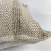 Prato Hand Loomed Rustic Linen Cushion 50cm Square Feather Filled