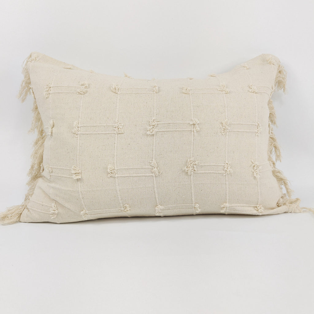 Nordic Chic Hudson Cotton Cushion Feather Filled 35x50cm