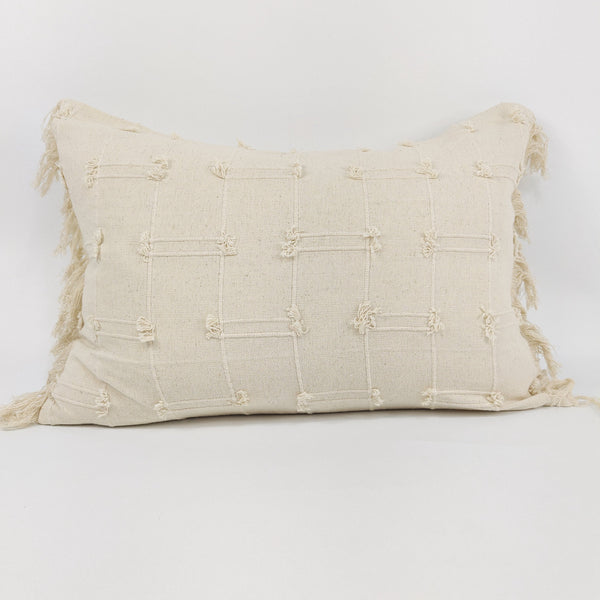 Nordic Chic Hudson Cotton Cushion Feather Filled 35x50cm