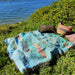 Woven Tapestry Picnic Rug Beach Blanket-  Flags of Flying Fish