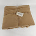 Sandarne 100% Pure French Linen Quilted Bed Cover - Cinnamon LAST ONE