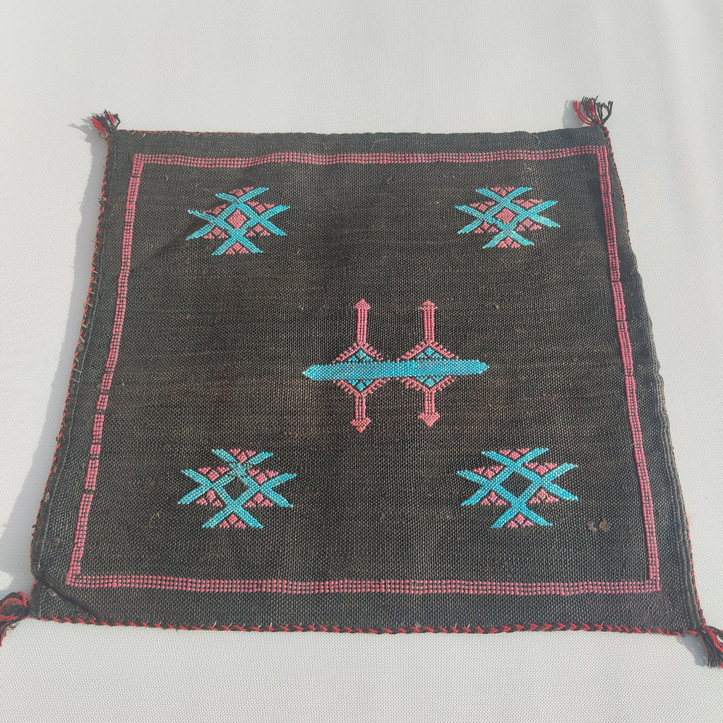 Casablanca Artisan Moroccan Cactus Silk Home Hand-Loomed Vegan Cushion Cover