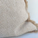 Rustic Jute Linen Cushion Feather Filled 40cmx 60cm - Bedouin