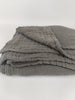 Wabi Sabi Stonewashed Cotton Muslin Massive Throw & Bedcover 230cmx200cm - Chocalate