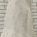 Ripple Effect Texture French Linen Scarf - Natural