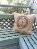Up Cycling Worldwide Coffee Bean Bag Rustic Cushion 50cm Square - Guatemala
