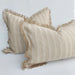 Rustic Jute Linen Cushion Feather Filled 60cm Square- Country Road