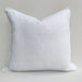 Reims Stonewashed Heavy Weight French Linen Cushion - White