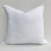 Reims Stonewashed Heavy Weight French Linen Cushion Feather Filled - White