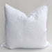 Reims Stonewashed Heavy Weight French Linen Cushion - White