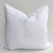 Reims Stonewashed Heavy Weight French Linen Cushion Feather Filled - White