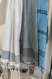 Pareo Premium Turkish Pure Cotton Beach Towel Throw Blanket 80cm x 160cm - Petrolium