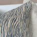 Iberian Coast  Heavy Weght Pure French Linen Cushion 55cm Square -  Emerald Waves