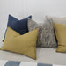 Iberian Coast Heavyweight Pure French Linen Cushion 40x60cm Lumbar Plush Feather Filled - Turmeric