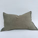 Iberian Coast Heavyweight Pure French Linen Cushion 55cm Square - Turmeric