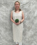 Natural Linen Dressing Gown