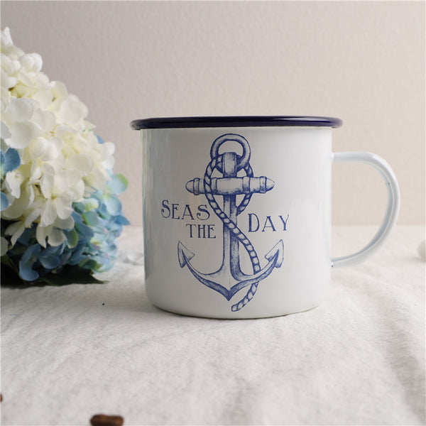Enamel Cup Boutique Collection- SEAS The Day
