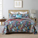 Zoey 100% Cotton Coverlet Bedspread Bedcover Set - Queen Size