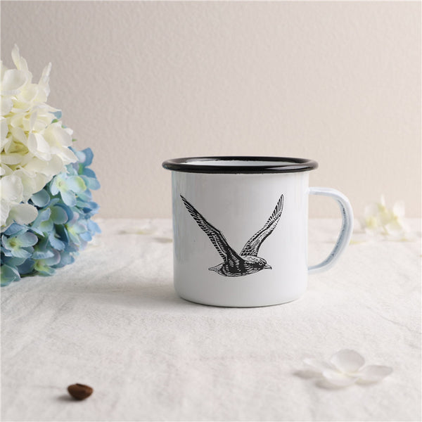 Enamel Cup Boutique Collection- Flying