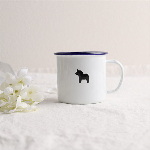 Enamel Cup Boutique Collection- Pony