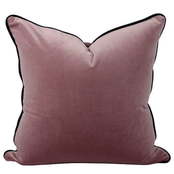 The Boulevarde Luxe Velvet Cushion Squrae 50cm - Grape
