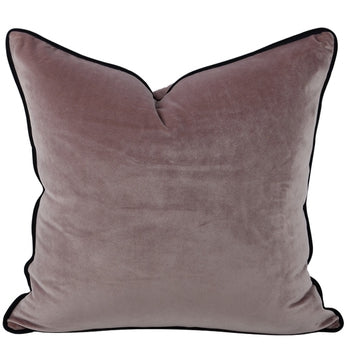 The Boulevarde Luxe Velvet Cushion Squrae 50cm - Plum
